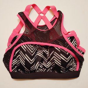 Victoria's Secret Mesh Strappy Sports Bra 34D